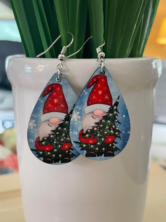 Christmas Gnome | Earrings