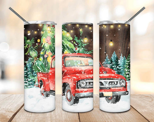 Christmas in the Country | 20oz Skinny Tumbler
