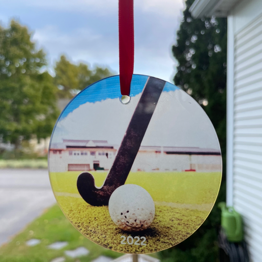 Personalized Field Hockey Ornament