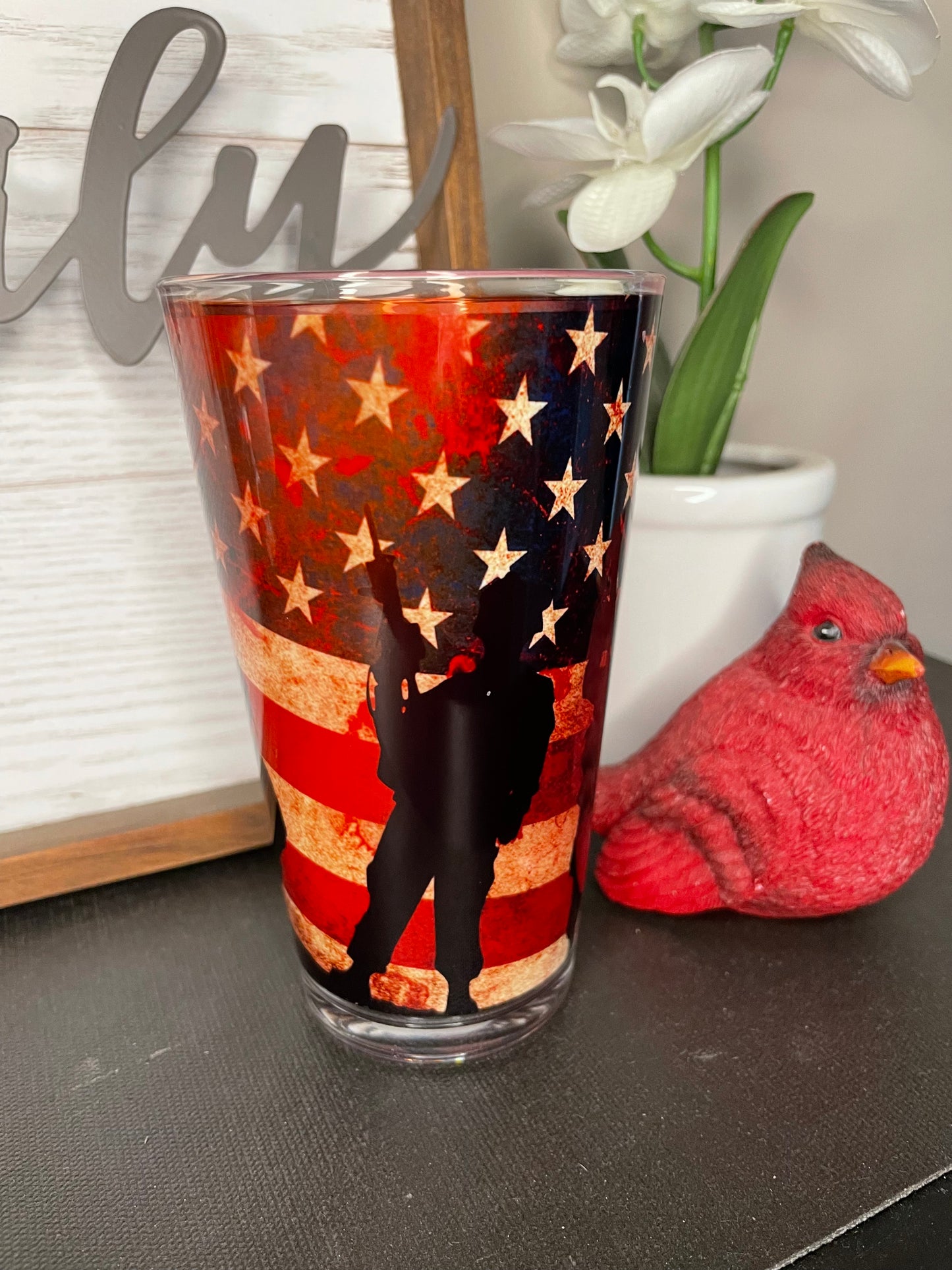 American Solider | Pint Glass