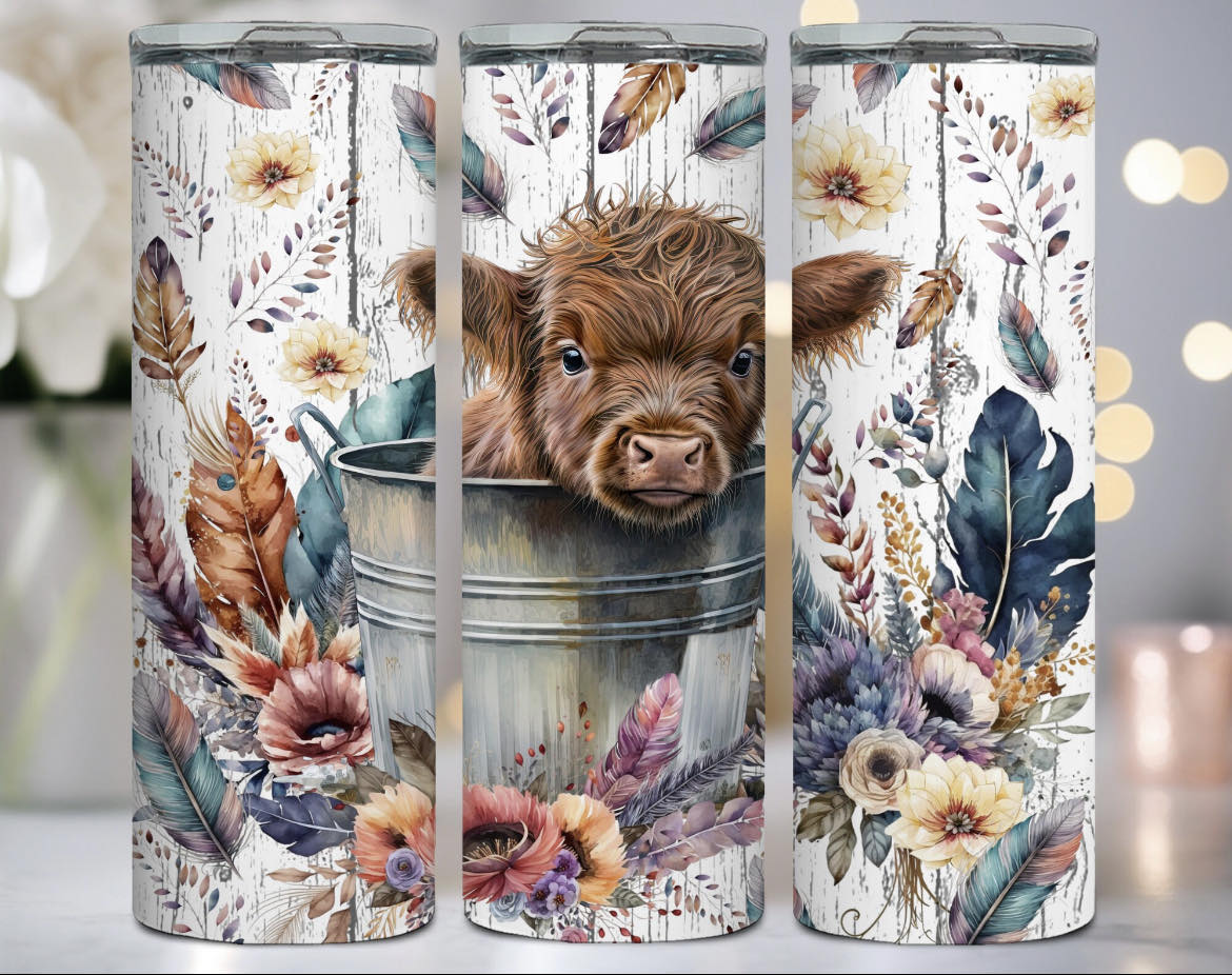 Baby Cow | 20oz Skinny Tumbler