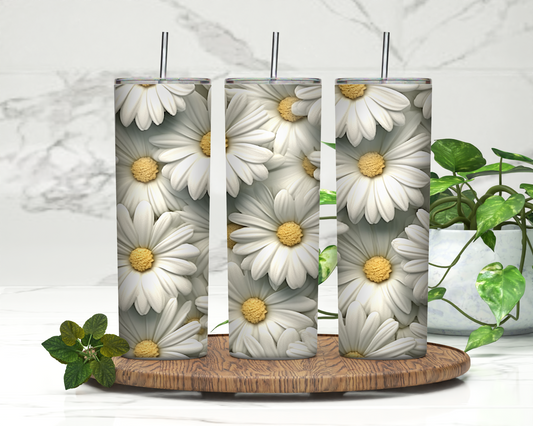 Daisies | 20oz Skinny Tumbler