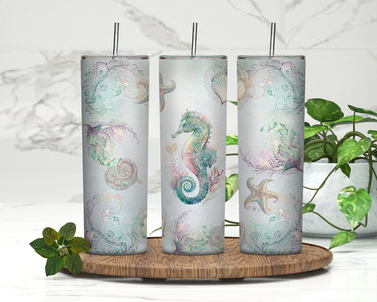 Seahorse | 20oz Skinny Tumbler