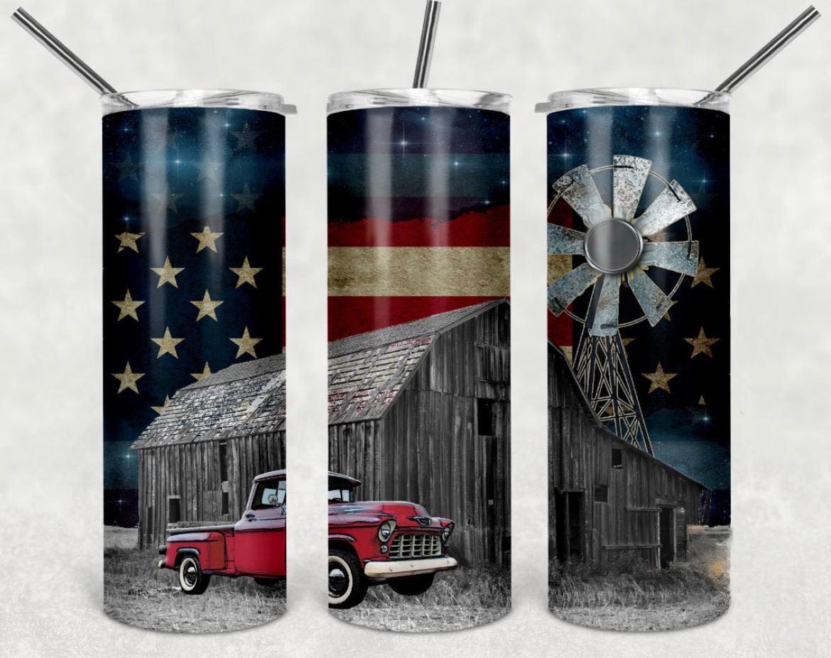 American Heartland | 20oz Skinny Tumbler