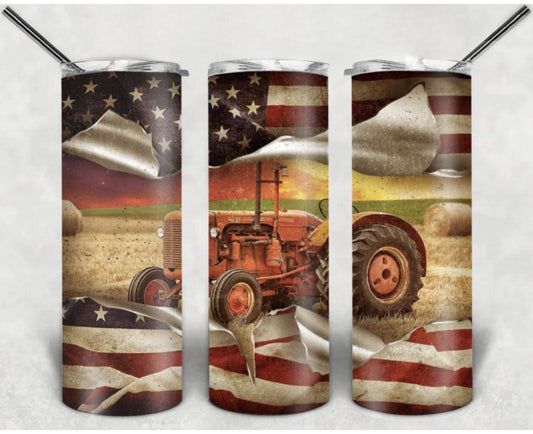 American Tractor | 20oz Skinny Tumbler