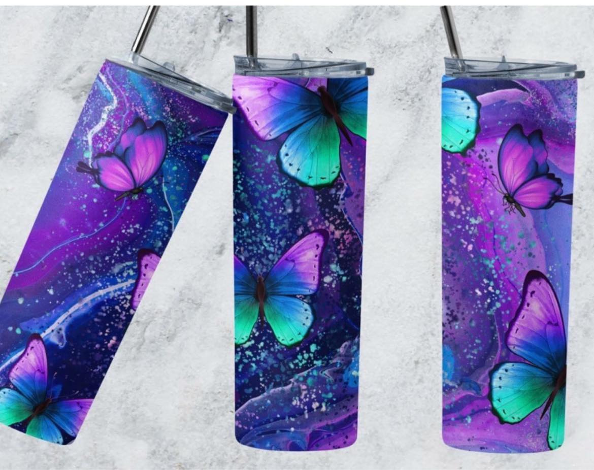 Butterfly | 20oz Skinny Tumbler