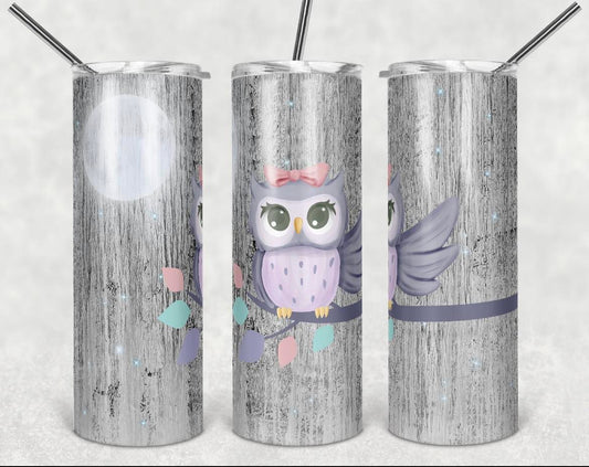 Cute Hoot | 20oz Skinny Tumbler