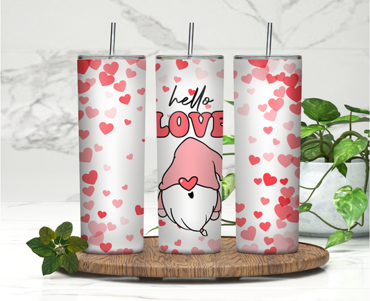 Hello Love | 20oz Skinny Tumbler