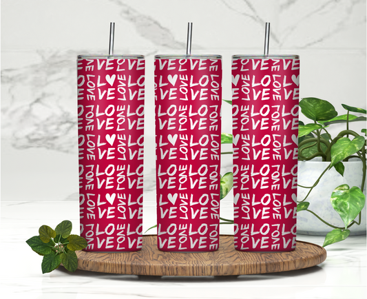 Love | 20oz Skinny Tumbler