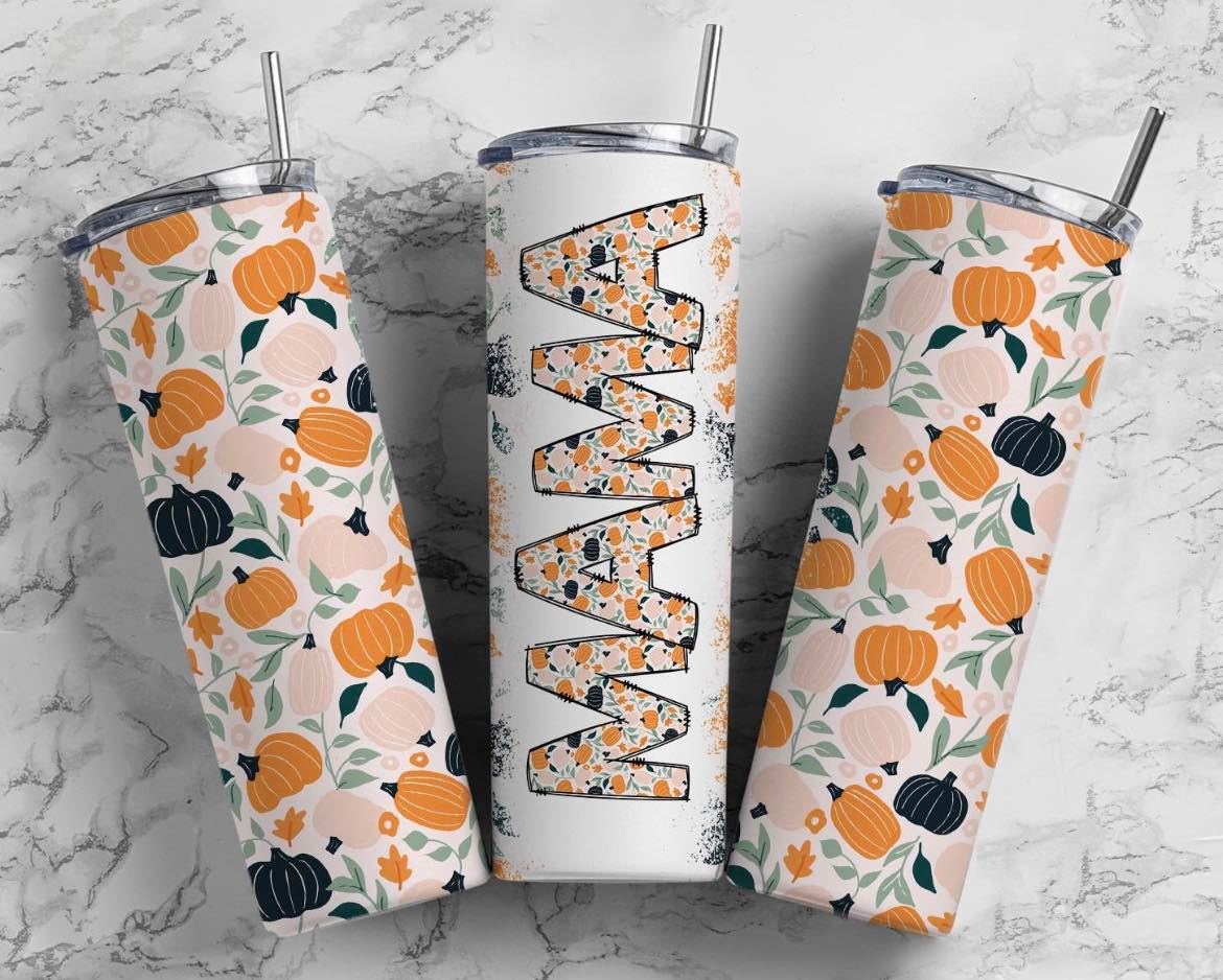 Pumpkin Mama | 20oz Skinny Tumbler