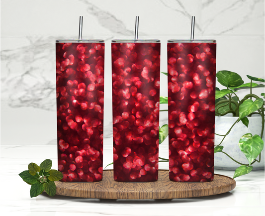 Red Confetti | 20oz Skinny Tumbler