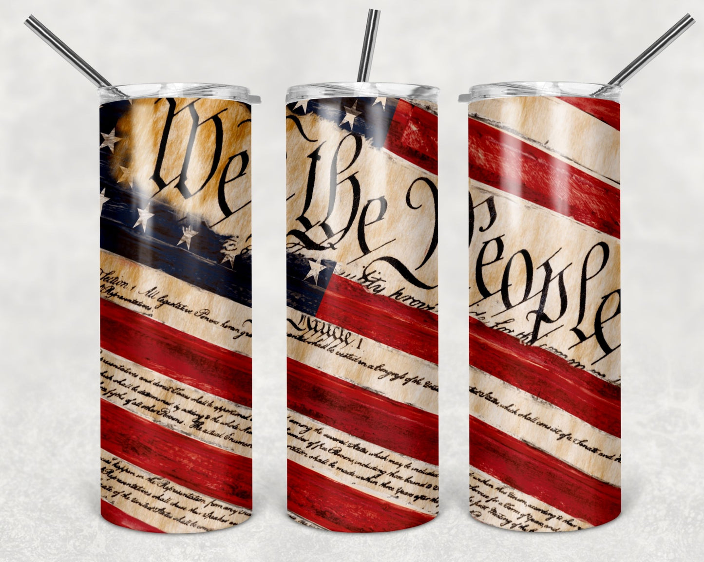 We the People | 20oz Skinny Tumbler