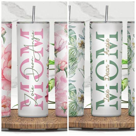 Mom (Personalized) | 20oz Skinny Tumbler