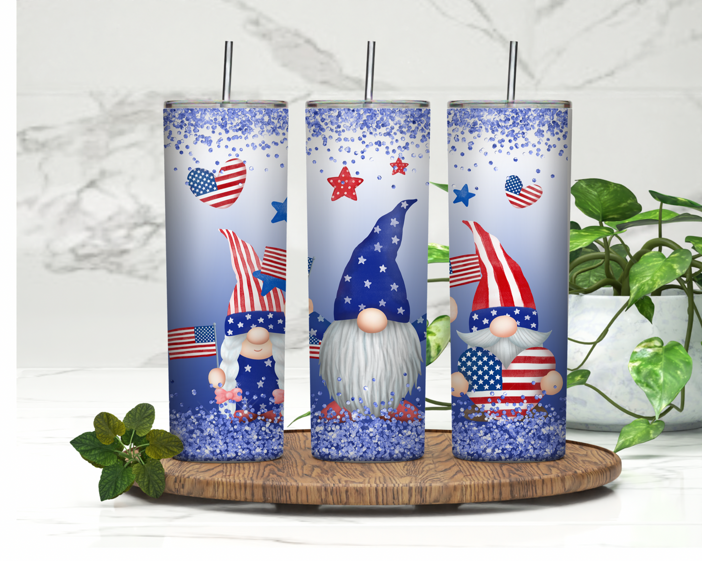 USA Gnome | 20oz Skinny Tumbler