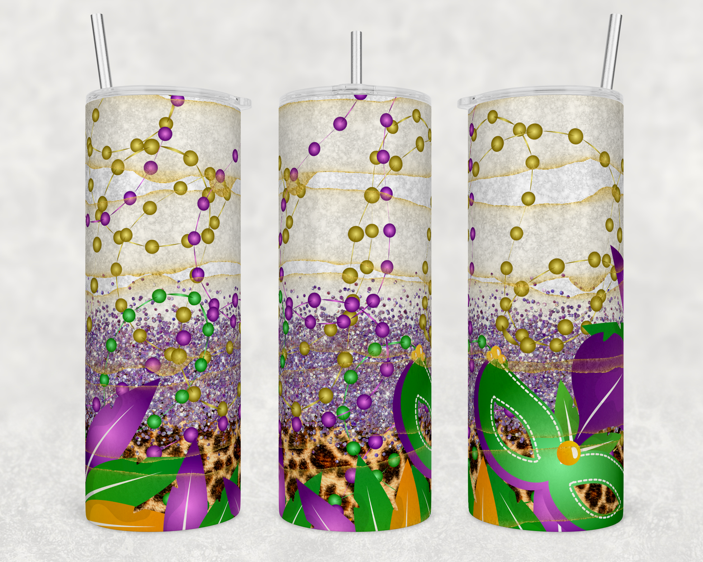 Mardigras | 20oz Skinny Tumbler